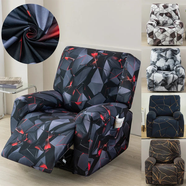 Housse Extensible pour Fauteuil Relax Canapé Electrique Manuel  1/2/3 Places Ombredéco