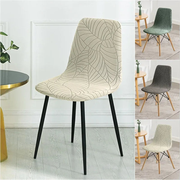 Housse de chaise incurvée en tissus décorée Marie Galante