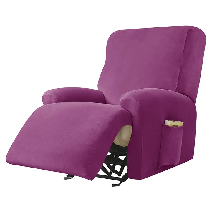 Housse De Fauteuil Relax - Taille Unique 53x190cm - Protection Anti-taches Et Confortable