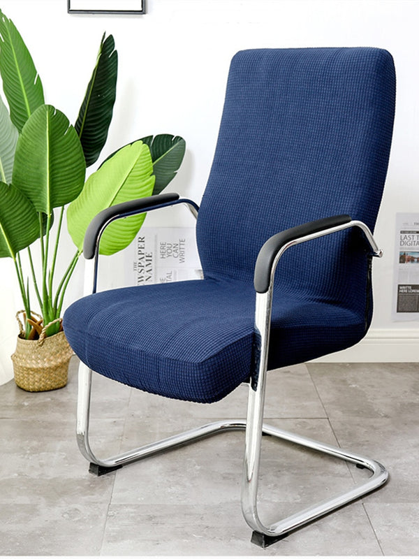 S/M/L 11 couleurs housse de chaise de bureau velours imperméable usage intensif professionnel